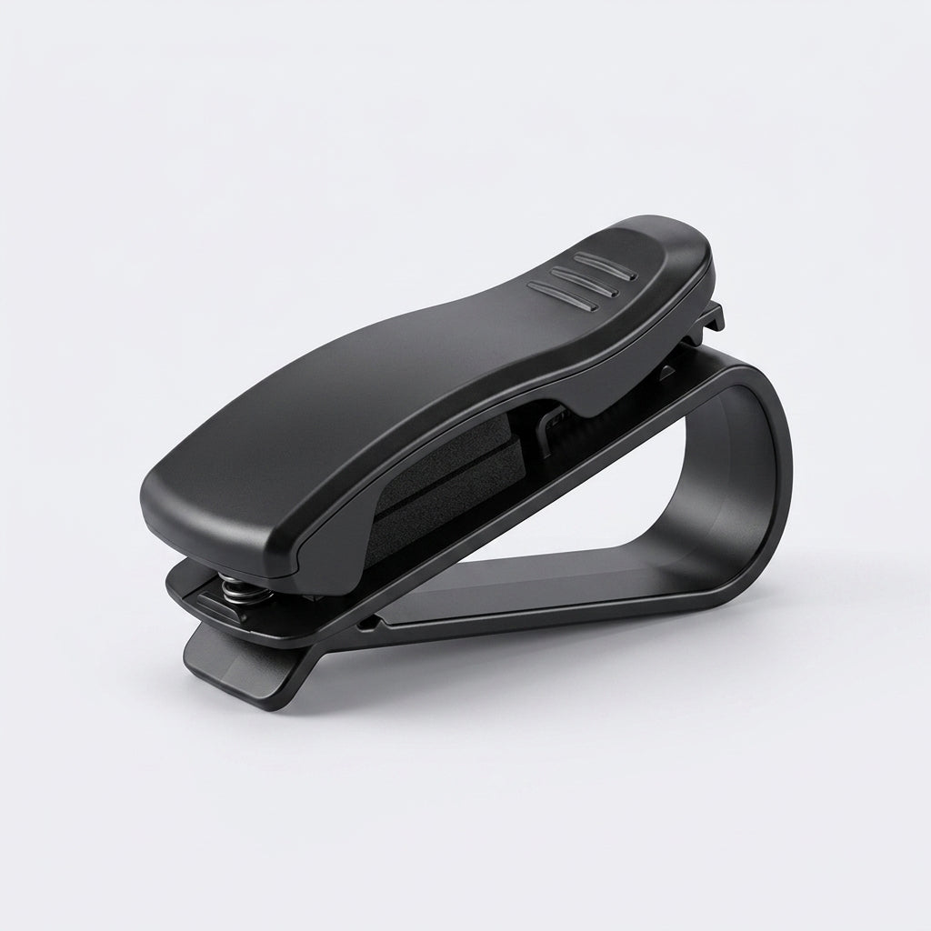 BYD Clip-On Sunglasses Holder with Card Slot