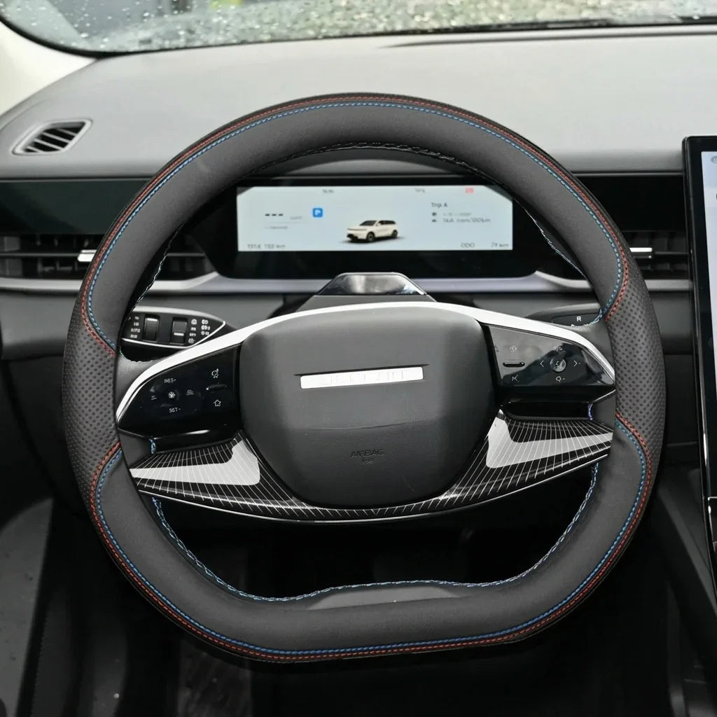  Jaecoo 5 Nappa Leather Steering Wheel Cover