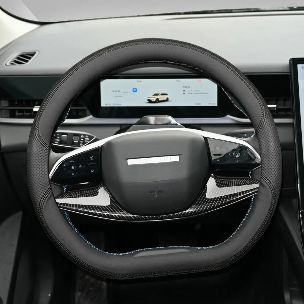 Jaecoo 5 Nappa Leather Steering Wheel Cover