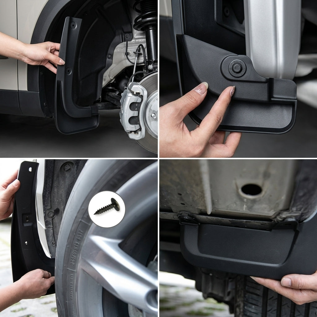 Jaecoo 7 Front and Rear Mud Flaps