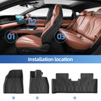 BYD Seal TPE 3D All-Weather Floor Mats (2022–2025)