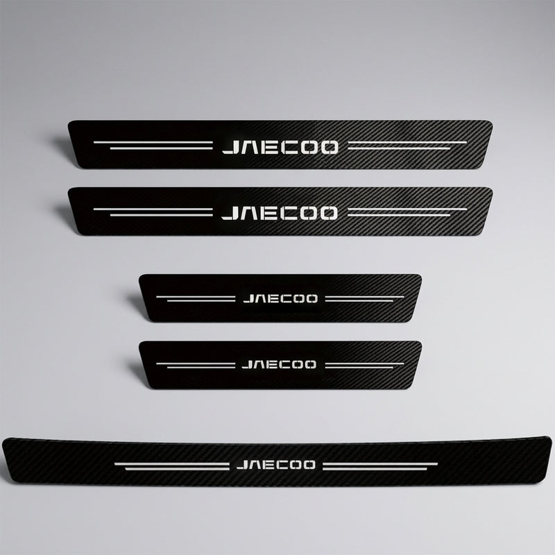 Jaecoo 7 Carbon-Fibre Style Door Sill Trim Set