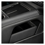XPENG G6 Centre Console Organiser in Black Nappa Leather