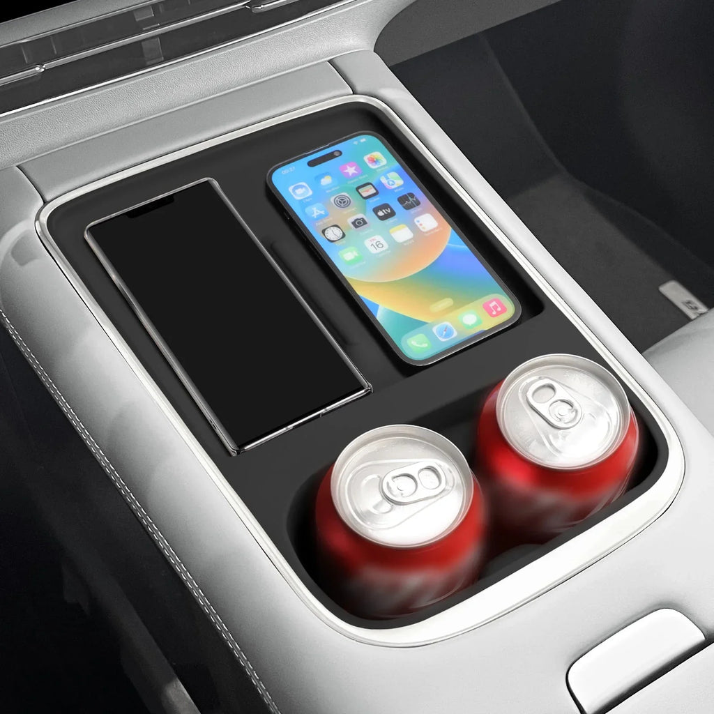 XPENG G6 Cup Holder Tray with Anti-Dirt Silicone Pad