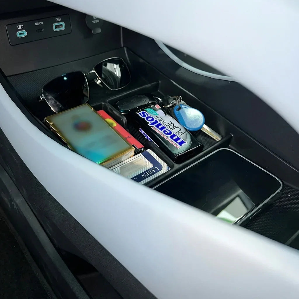 BYD Seal EV Central Armrest Lower Storage Tray (TPE)