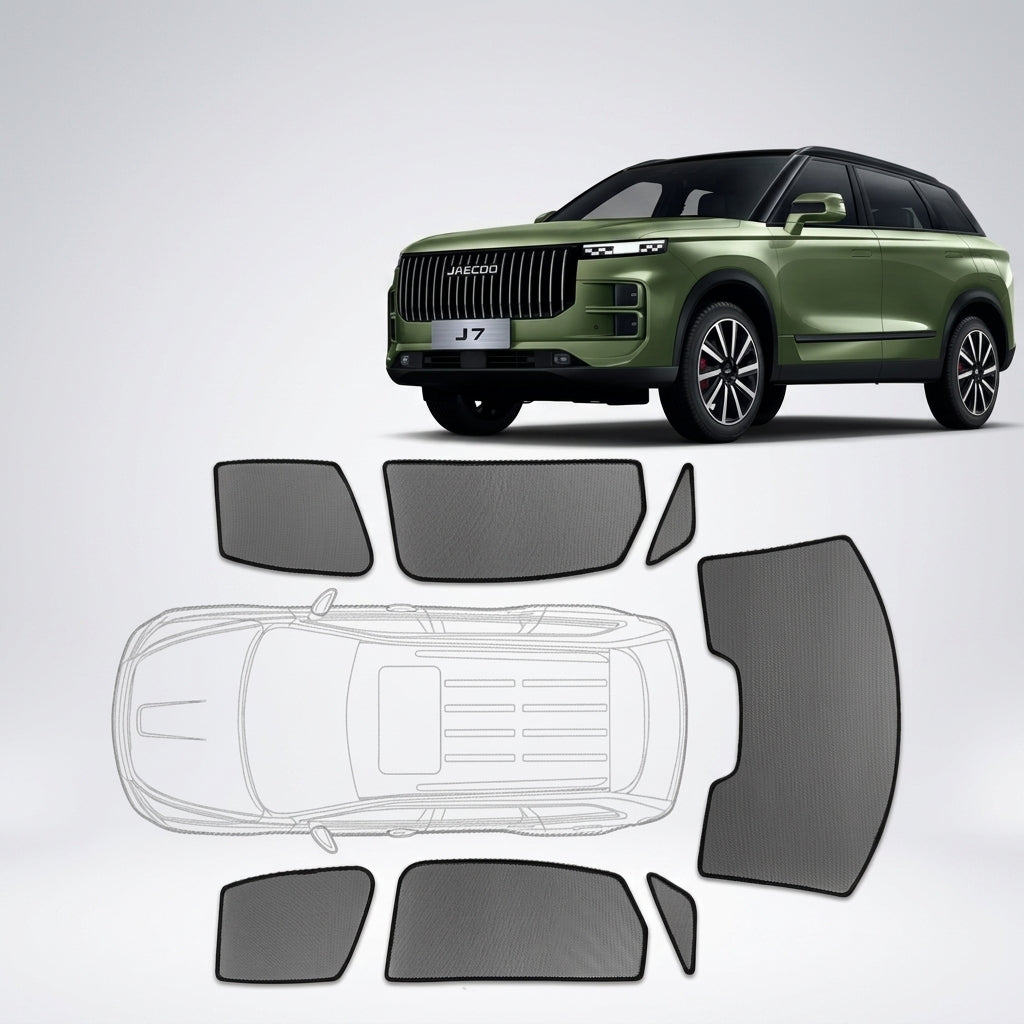 Magnetic Front Windscreen Mesh Sunshade for Jaecoo 7