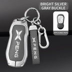 XPENG Alloy & Leather Key Case Cover