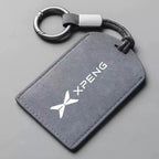 XPENG Suede Leather NFC Card Key Cover & Keychain