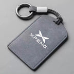 XPENG Suede Leather NFC Card Key Cover & Keychain