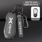 XPENG Alloy & Leather Key Case Cover