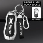 XPENG Alloy & Leather Key Case Cover