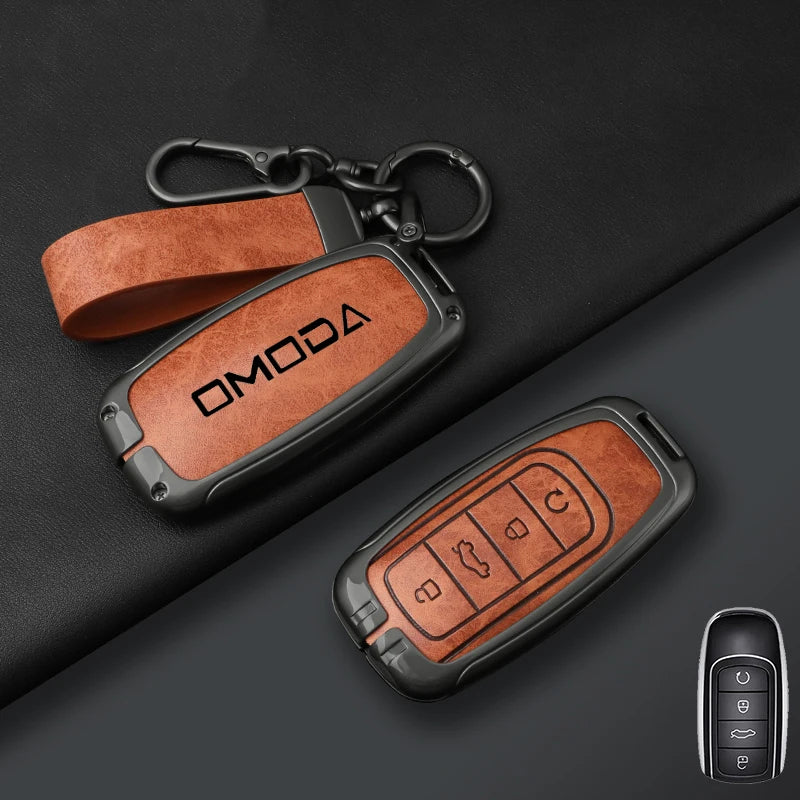 Omoda Leather Key Case Cover
