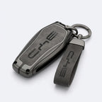 BYD Zinc Alloy Key Case Cover with Microfibre Skin