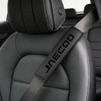Jaecoo Seat Belt Shoulder Pads fitted in the car, view 2